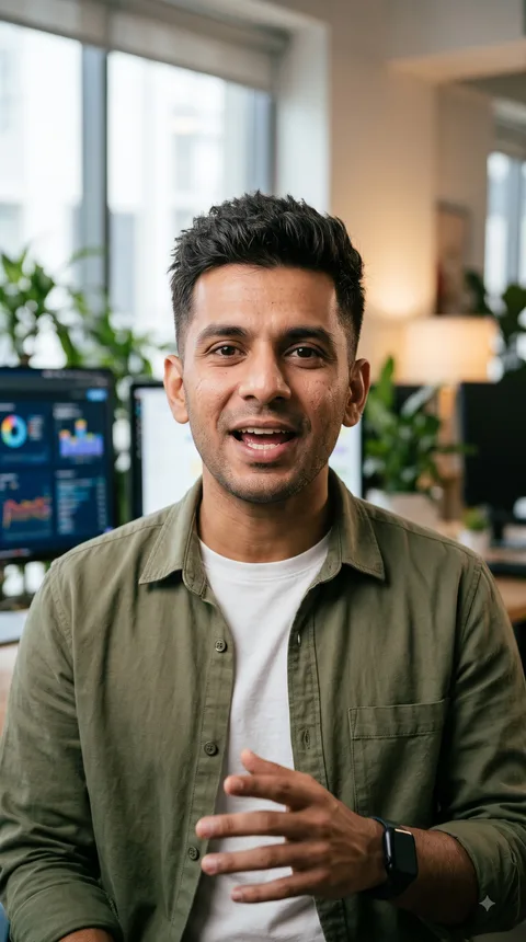 Aman Gupta, Marketing Engineer: AI avatar