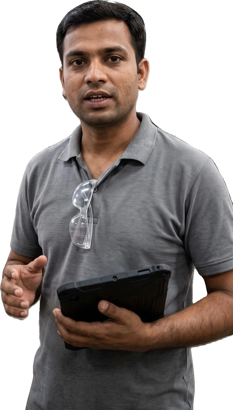 Vikas Yadav, Mark & Code Calculator: AI avatar