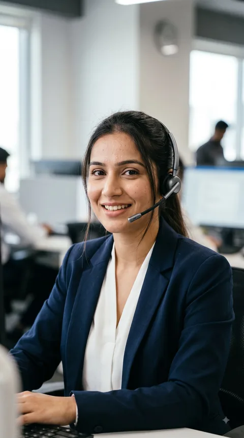 Farah Siddiqui, Customer Care Executive: AI avatar
