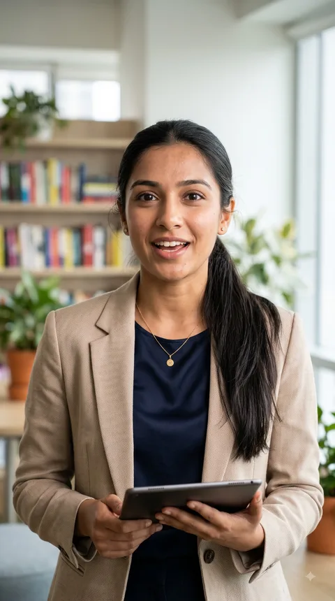 Meera Joshi, Sales Engineer: AI avatar
