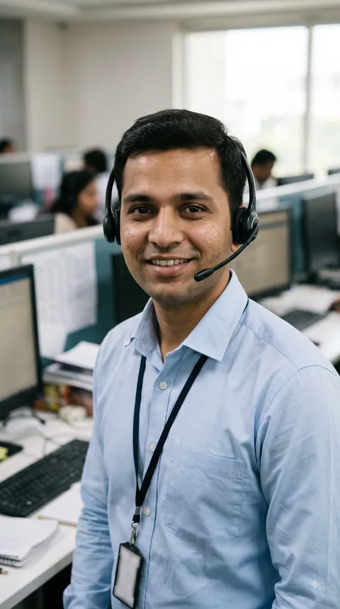 Rakesh Kumar, Customer Care Executive: AI avatar