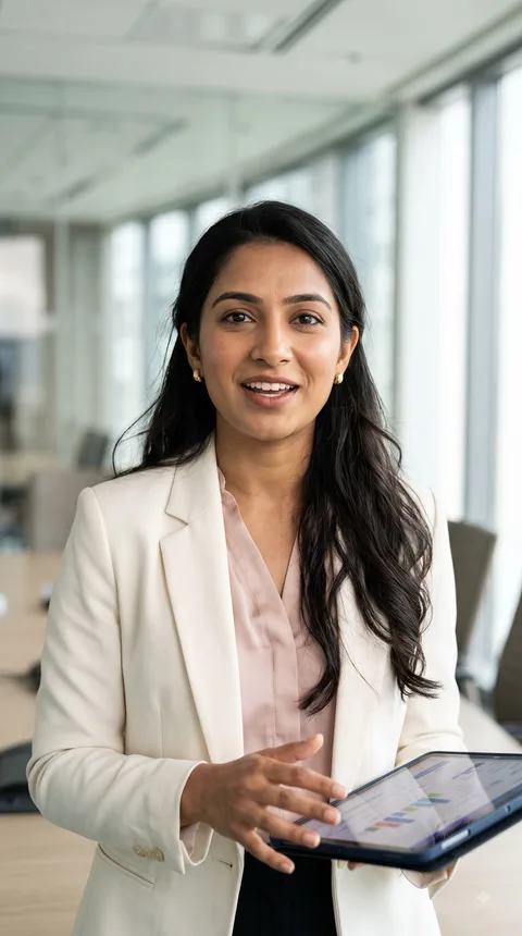 Simran Kaur, Sales Engineer: AI avatar